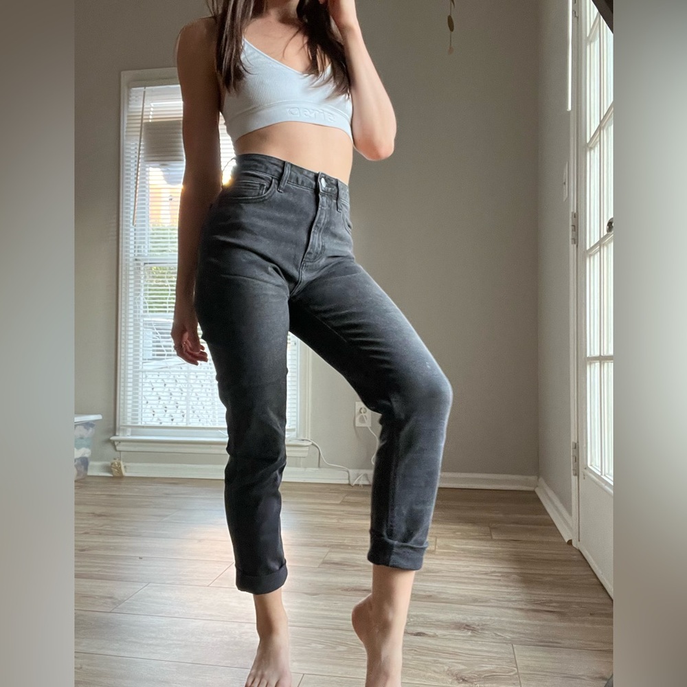 Bohme Black Mom Jeans